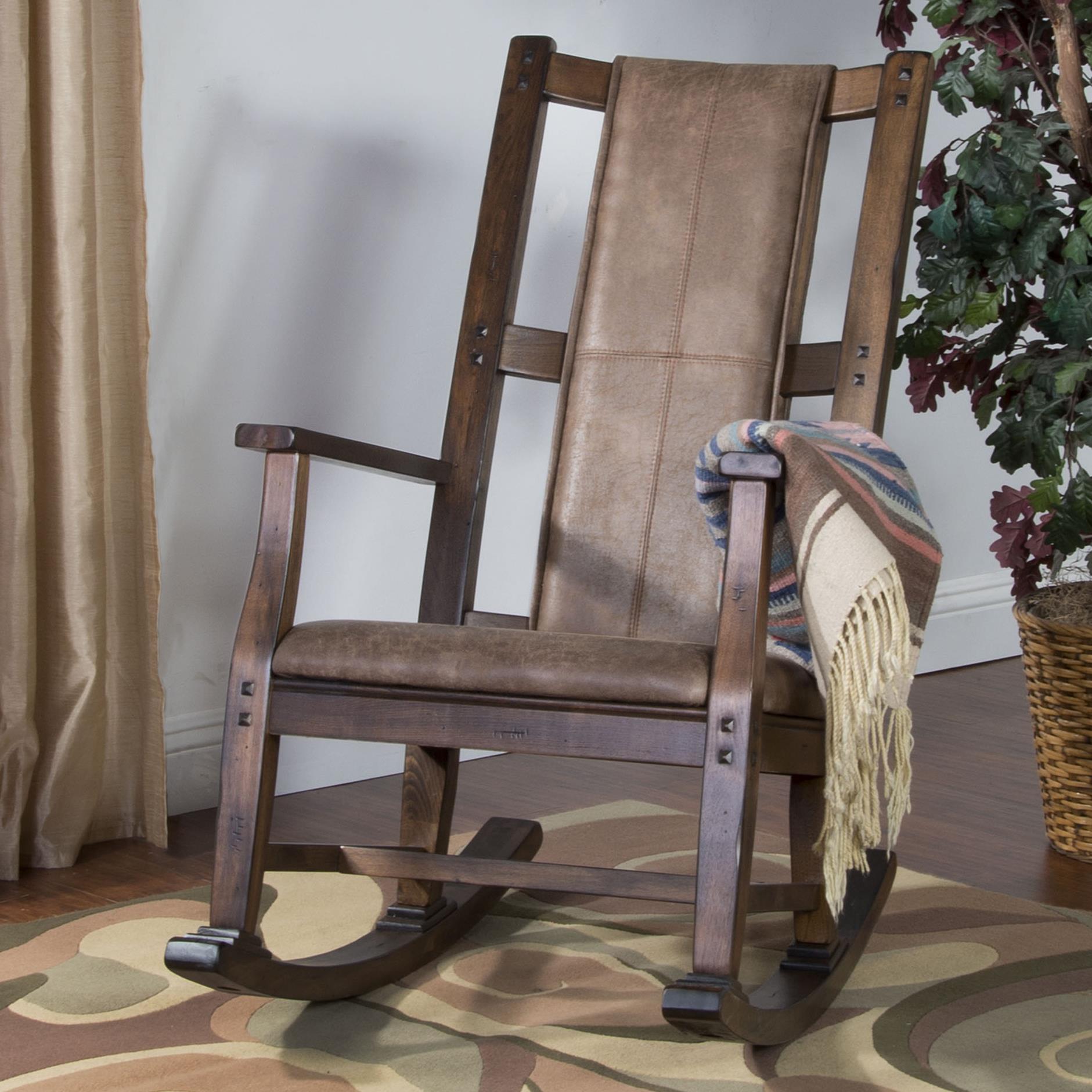 Rustic rocking hotsell chair cushions